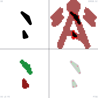 Genetic evolution diagnostic animation for 5g Signal Tower