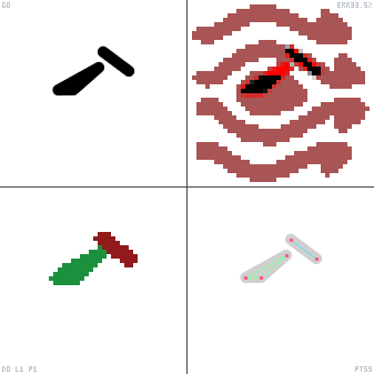Genetic evolution diagnostic animation for Aerodynamic