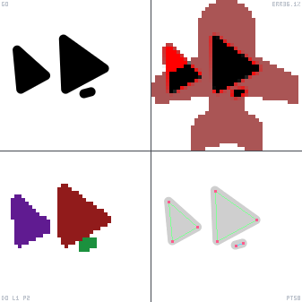 Genetic evolution diagnostic animation for Airplane Enabled