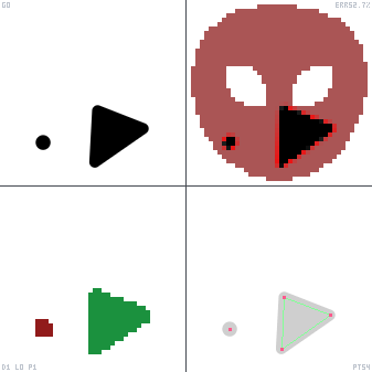 Genetic evolution diagnostic animation for Alien