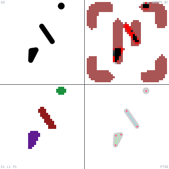 Genetic evolution diagnostic animation for Align Object Frame Top
